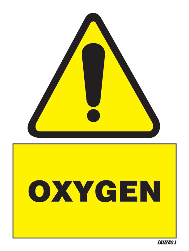 LALIZAS IMO SIGNS - Oxygen